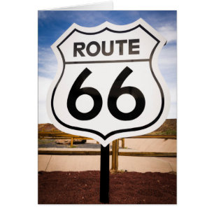 Panneau routier Route 66, Arizona