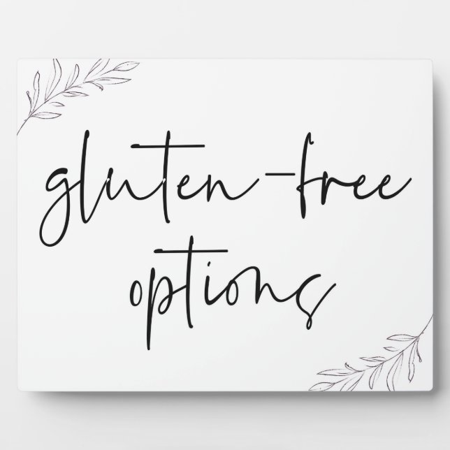 Panneau sans gluten Plaque de plateau avec Easel (Devant)