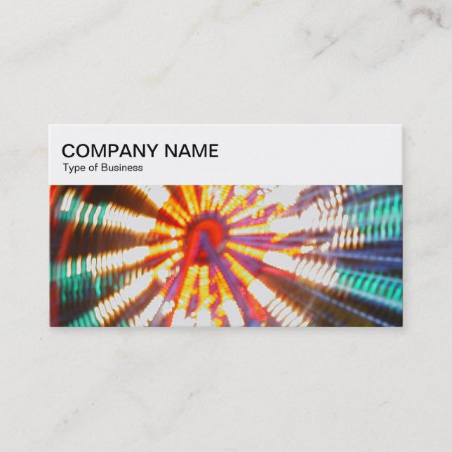 Panneau supérieur - Grande roue 02 Carte de visite (Devant)