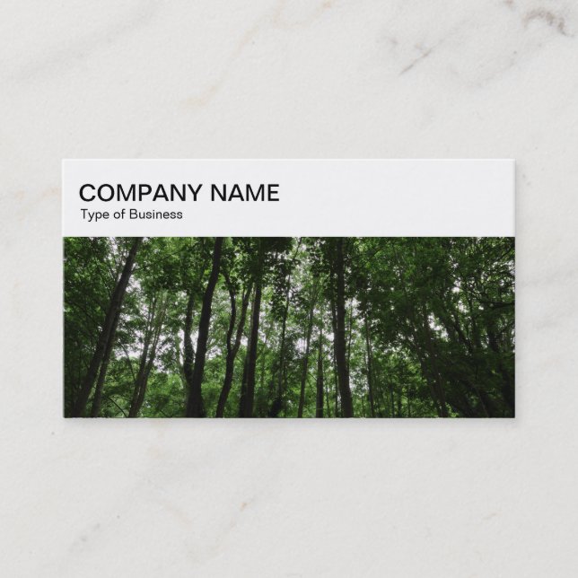 Panneau supérieur - Woodland 02 Carte de visite (Devant)