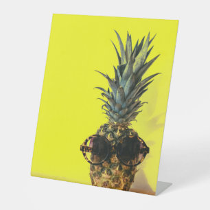 Panneau sur pied en plastique 25x30 cm