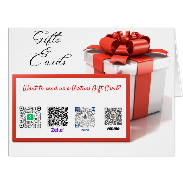 Panneau Table cadeau (Devant horizontal)