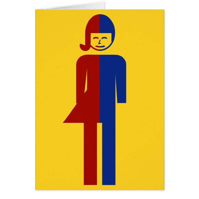 Panneau thaïlandais ⚠ toilettes Ladyboy ⚠ (Devant)