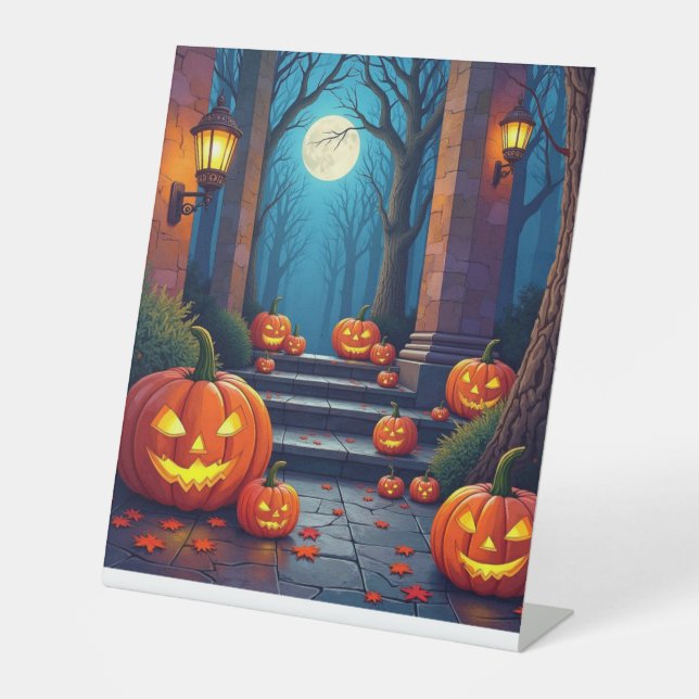 Panneau trick or treat (Recto)