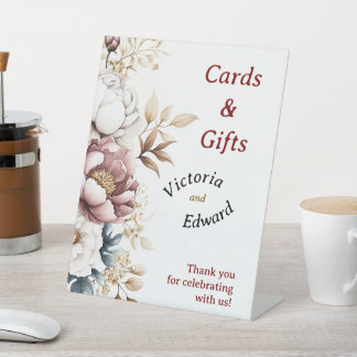Panneau Victorian Peony Luxe Cartes et Cadeaux