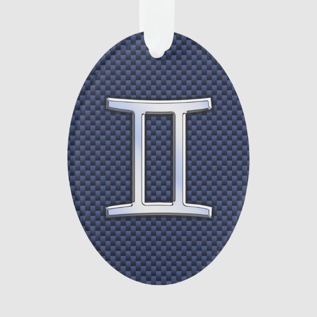 Panneau Zodiac Gemini Marine Blue Carbon Fiber Pri (devant)