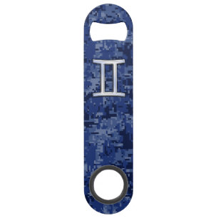 Panneau Zodiac Gemini Marine Camo numérique bleu