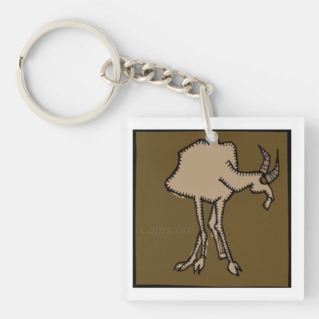 Panneau Zodiac personnalisable Capricorne Porte -  (Devant)