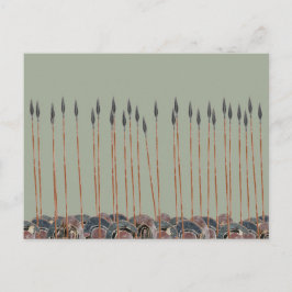 Panoply - Feld der griechischen Hoplitenspeere Postkarte