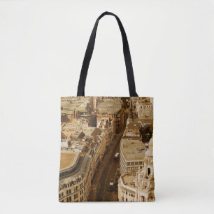 Panorama auf die Londoner Dachterrasse mit Stadtar Tasche