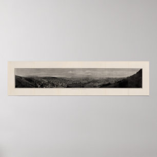 Panorama aus den Zwillingsspitzen Poster