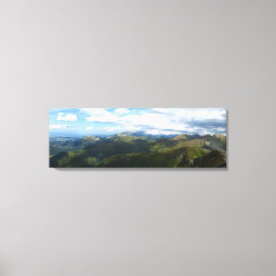 Panorama aus Wolowiec, Tatra Leinwanddruck