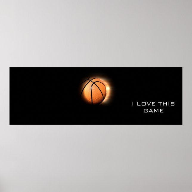 Panorama Basketball Poster (Vorne)