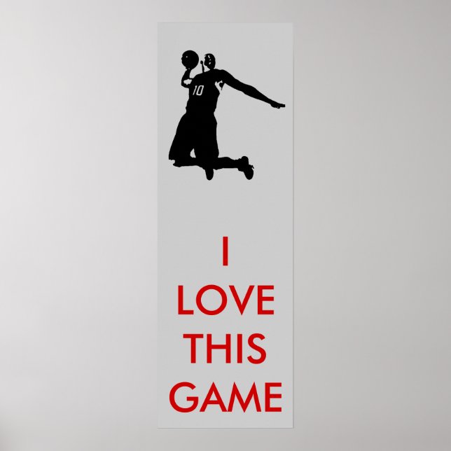 Panorama Basketball Poster (Vorne)