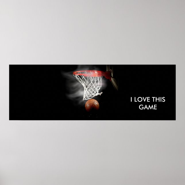 Panorama Basketball Poster (Vorne)