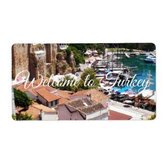 Panorama der alten Stadt Kaleici von Antalya