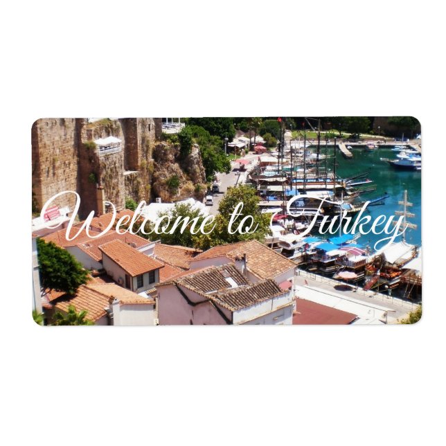 Panorama der alten Stadt Kaleici von Antalya (Vorne)