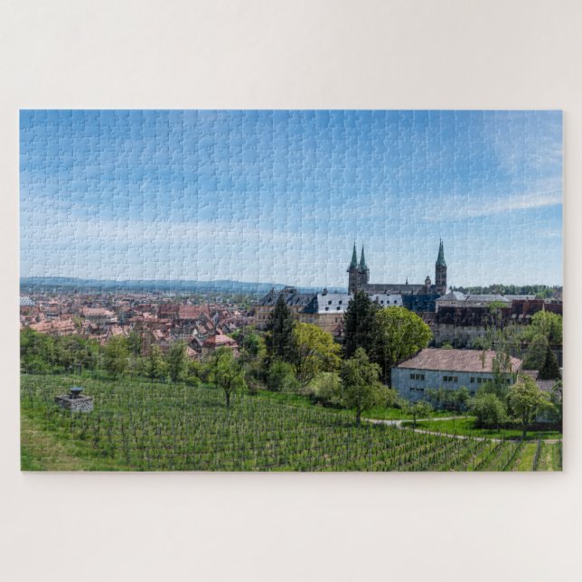 Panorama der historischen Altstadt von Bamberg, De (Horizontal)