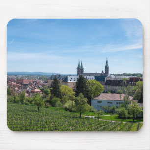 Panorama der historischen Altstadt von Bamberg, De Mousepad
