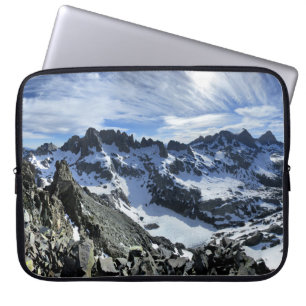 Panorama der Minarets und des Iceberger Sees - Sie Laptopschutzhülle