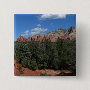Panorama der Roten Felsen in Sedona Arizona Button