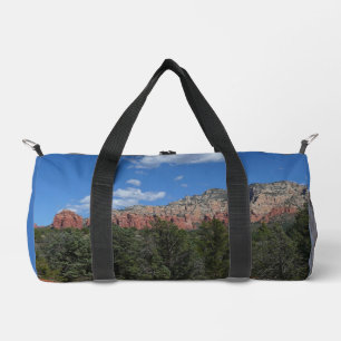 Panorama der Roten Felsen in Sedona Arizona Duffle Bag