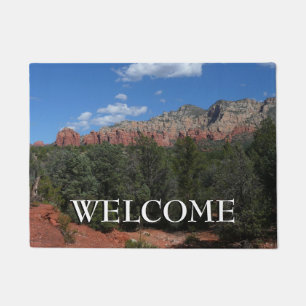 Panorama der Roten Felsen in Sedona Arizona Fußmatte