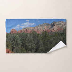 Panorama der Roten Felsen in Sedona Arizona Handtuch
