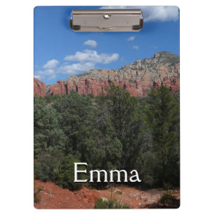 Panorama der Roten Felsen in Sedona Arizona Klemmbrett