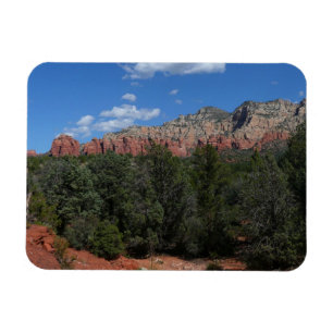 Panorama der Roten Felsen in Sedona Arizona Magnet