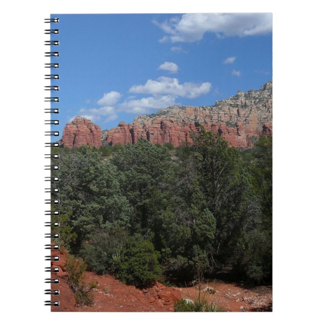 Panorama der Roten Felsen in Sedona Arizona Notizblock (Vorderseite)