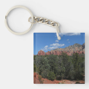 Panorama der Roten Felsen in Sedona Arizona Schlüsselanhänger