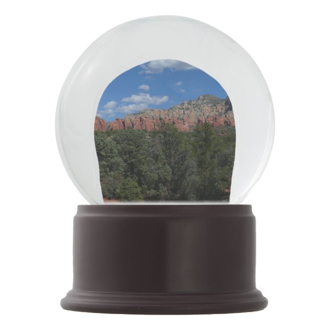 Panorama der Roten Felsen in Sedona Arizona Schneekugel (Vorderseite)