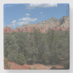 Panorama der Roten Felsen in Sedona Arizona Steinuntersetzer