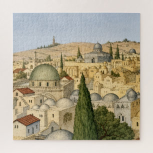 Panorama des alten Jerusalem
