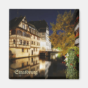 Panorama des Petite France-Gebiets in Straßburg Magnet