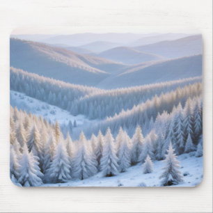 Panorama Landschaft Berge Panoramasicht Natur Eis Mousepad