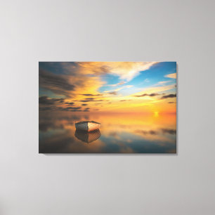 Panorama-Landschaft-Leinwanddruck Leinwanddruck