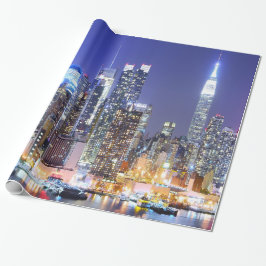 Panorama Manhattan Geschenkpapier