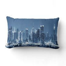 Panorama Night Skyline New York City