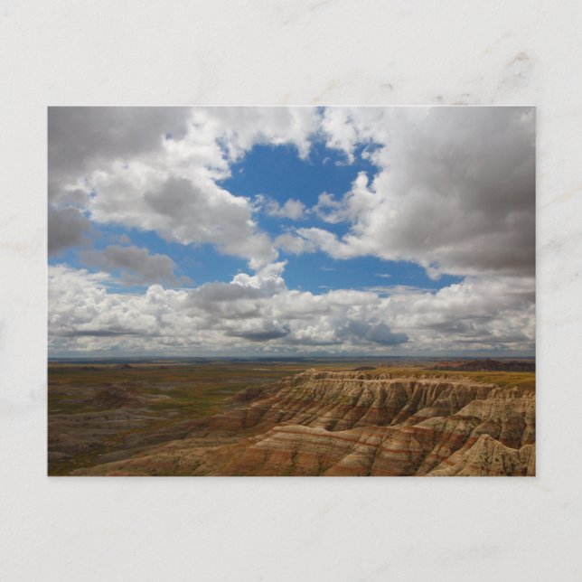 Panorama Point, Badlands National Park, SD Postkarte (Vorderseite)