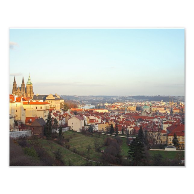 Panorama Prag Fotodruck (Vorne)