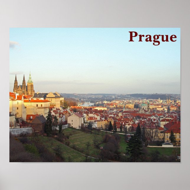 Panorama Prag Poster (Vorne)