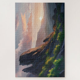 Panorama-Puzzle Sonnenuntergang