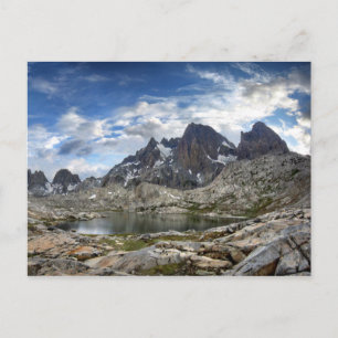 Panorama-Seen Obere und Mittelwindsee - Sierra Postkarte
