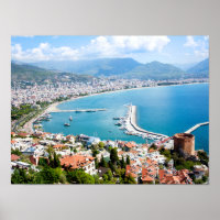 Panorama von Alanya in Turkiye