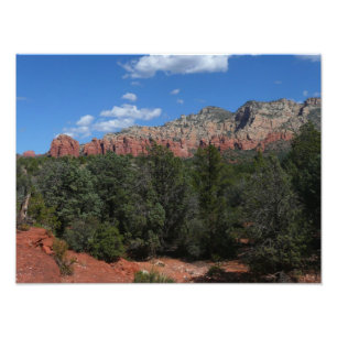 Panorama von Red Rocks in Sedona Arizona Fotodruck