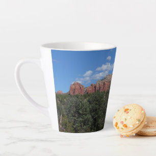 Panorama von Red Rocks in Sedona Arizona Milchtasse