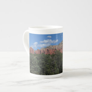 Panorama von Red Rocks in Sedona Arizona Prozellantasse