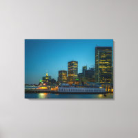 Panorama von San Francisco auf Leinwand | Stadtlic